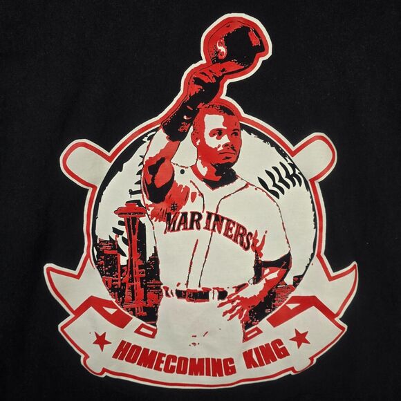 Bonafide Icon Ken Griffey Jr Shirt Size Large Seattle Mariners MLB Baseball King - Picture 4 of 9